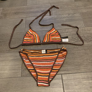BCBGMaxAzria Swim knit bikini M